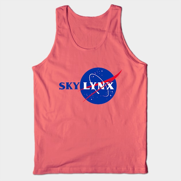 Sky Lynx Tank Top by lonepigeon